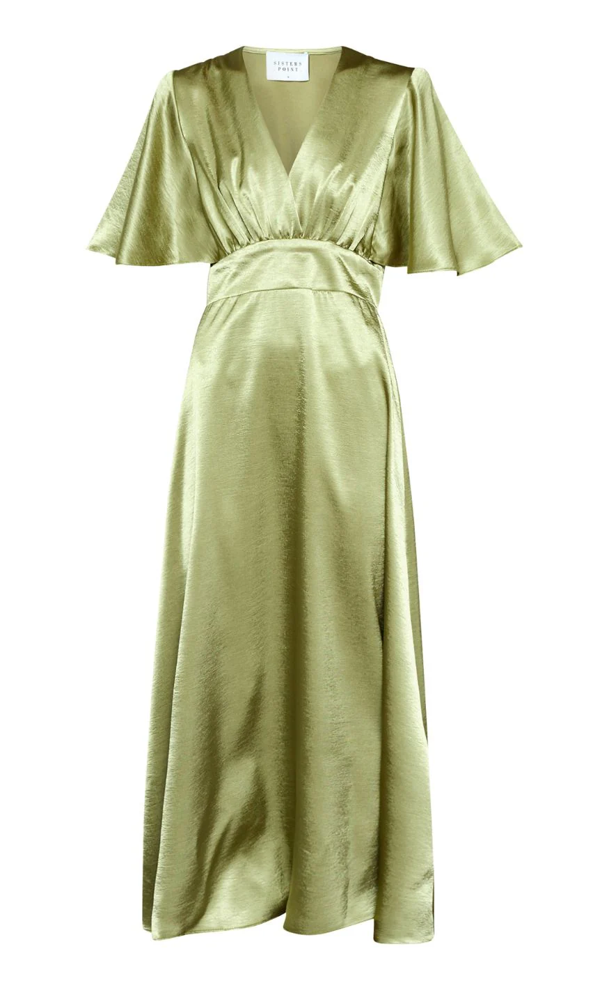Sisters Point Kjole - GISELA-DR16 - Lime Green - Image 2