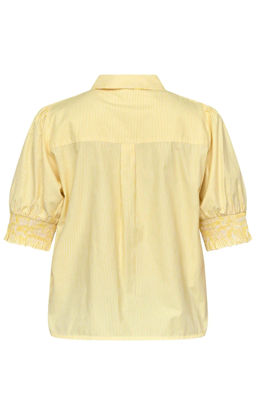 Sisters Point Skjorte - ISOLA-SS17 - Yellow Stripes - Image 4