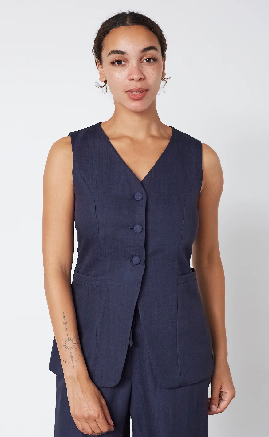 Sisters Point Vest - Game-VE - Dark Blue - Image 2