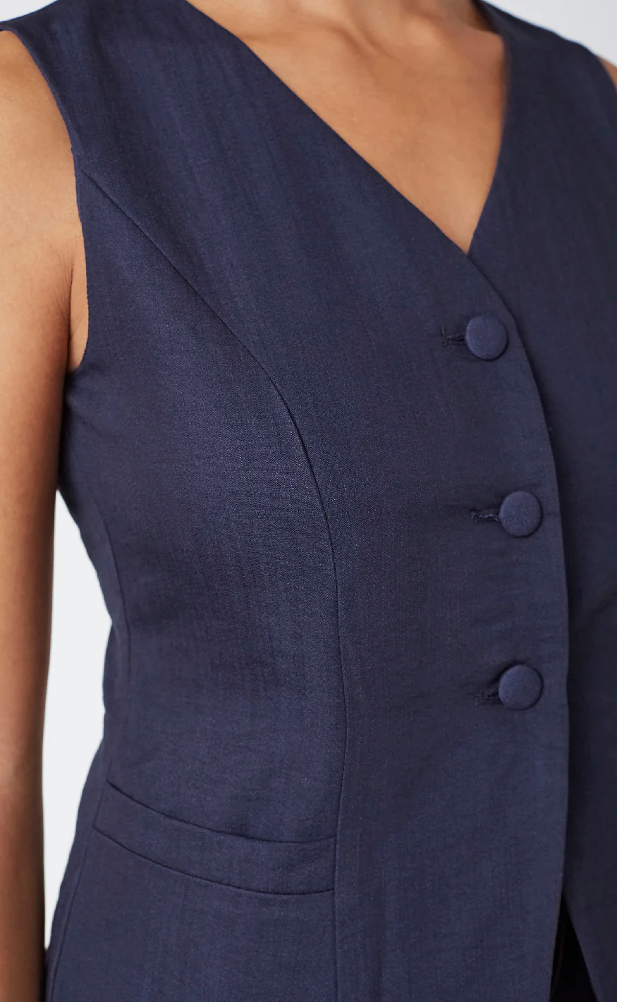 Sisters Point Vest - Game-VE - Dark Blue - Image 4