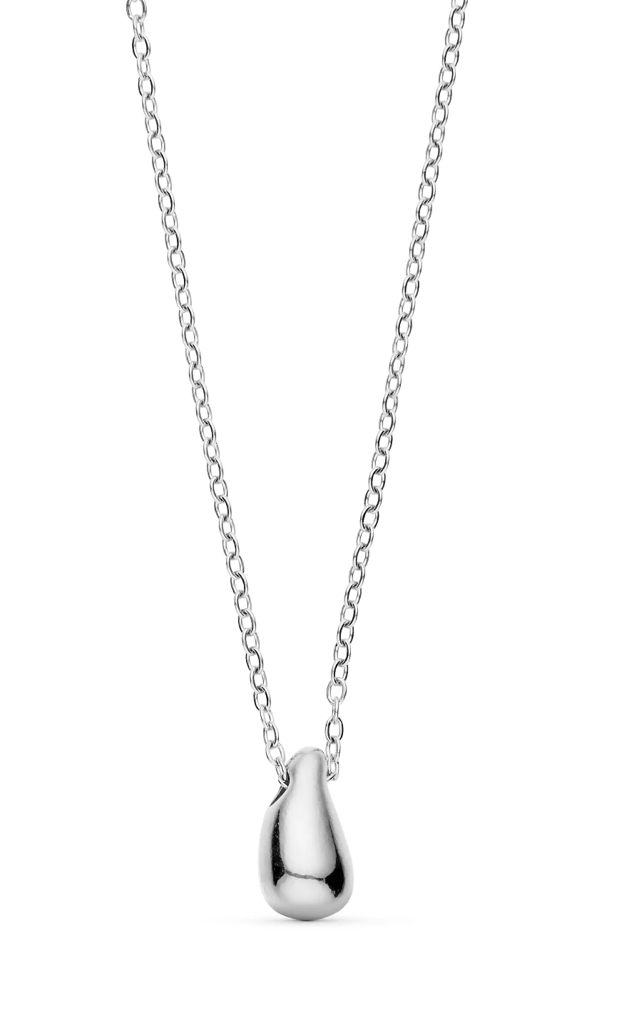 Smykkeli Copenhagen Halskæde - Dakota Drop - Silver Colour