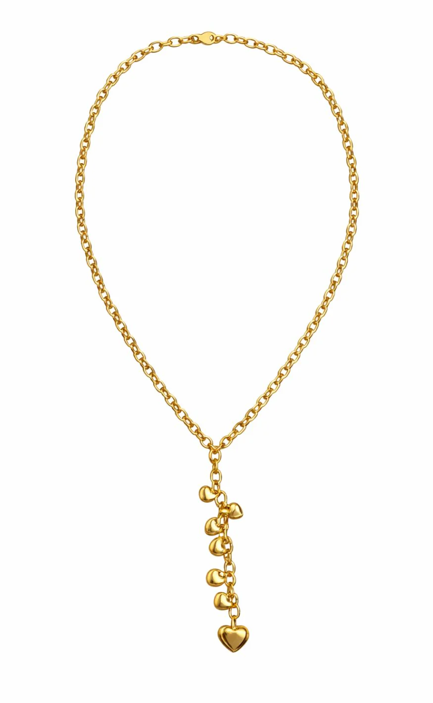 Smykkeli Copenhagen Halskæde - Suri - Gold Colour - Image 5