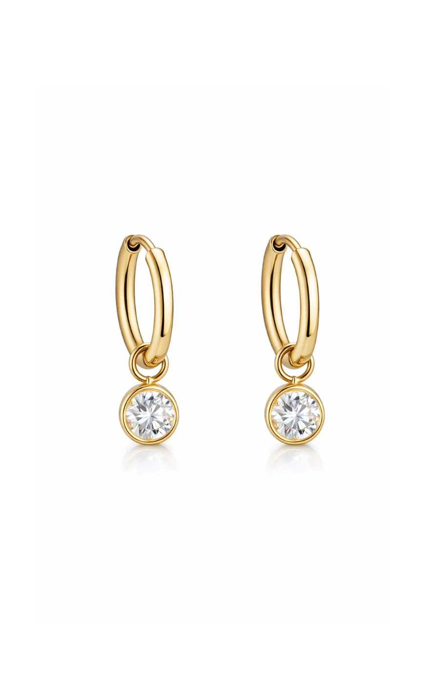 Smykkeli Copenhagen Ørering - Solina - Gold Colour