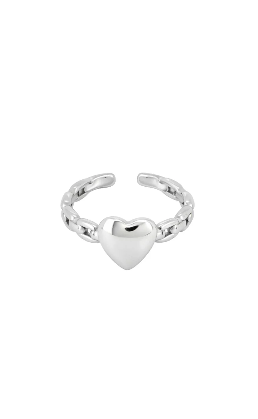 Smykkeli Copenhagen Ring - Crush - Silver Colour