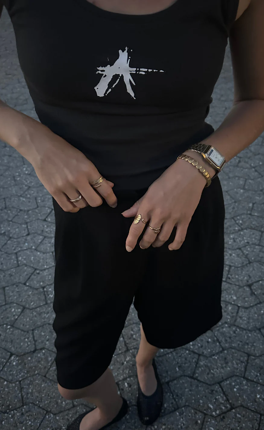 Smykkeli Copenhagen Armbånd - Shelly - Gold Colour - Image 6