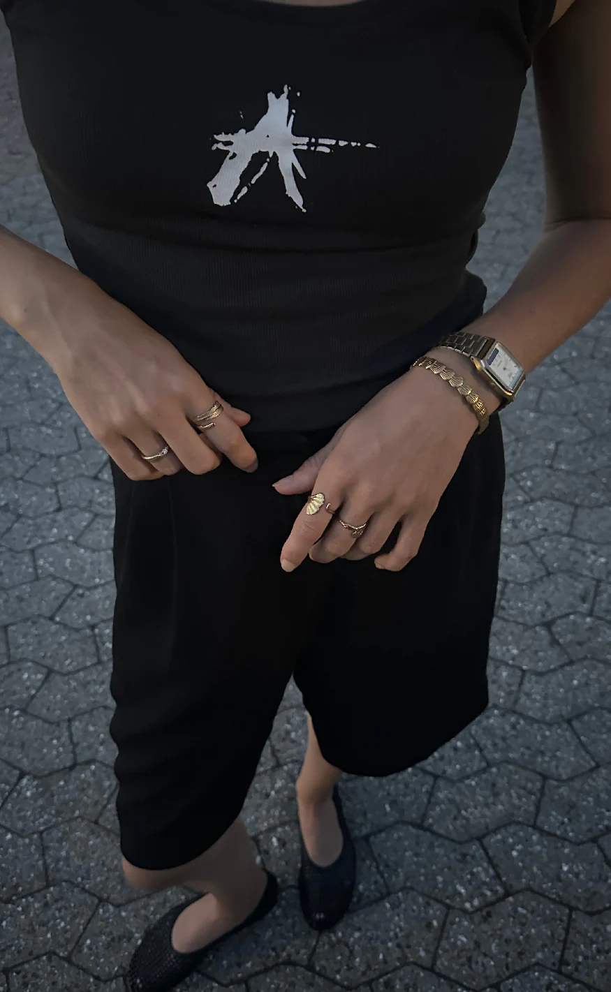 Smykkeli Copenhagen Armbånd - Shelly - Gold Colour - Image 9