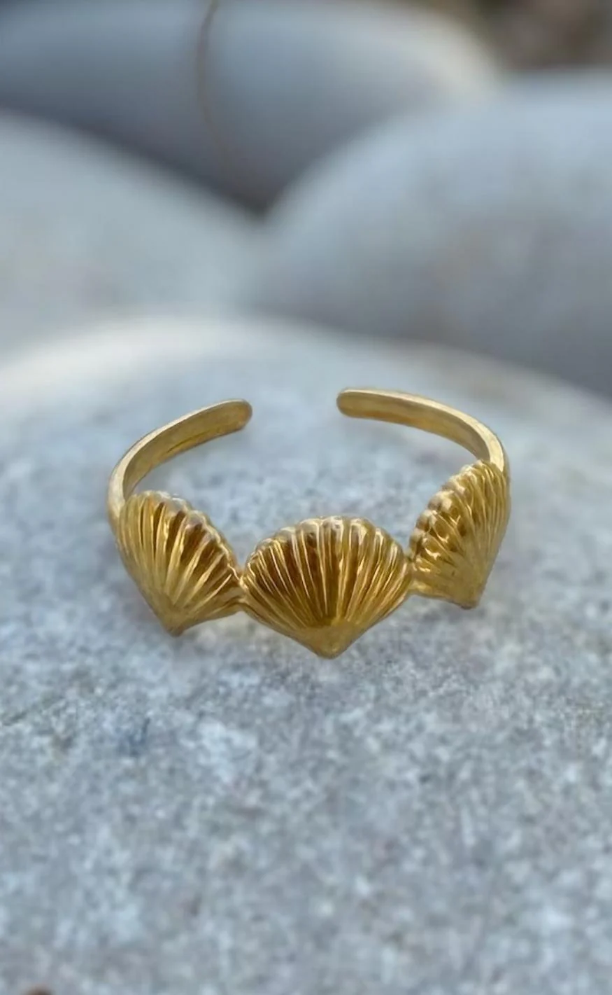Smykkeli Copenhagen Ring - Shelly - Gold Colour - Image 2