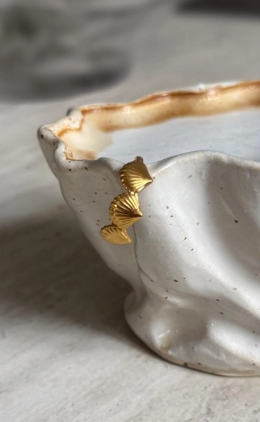 Smykkeli Copenhagen Ring - Shelly - Gold Colour - Image 3