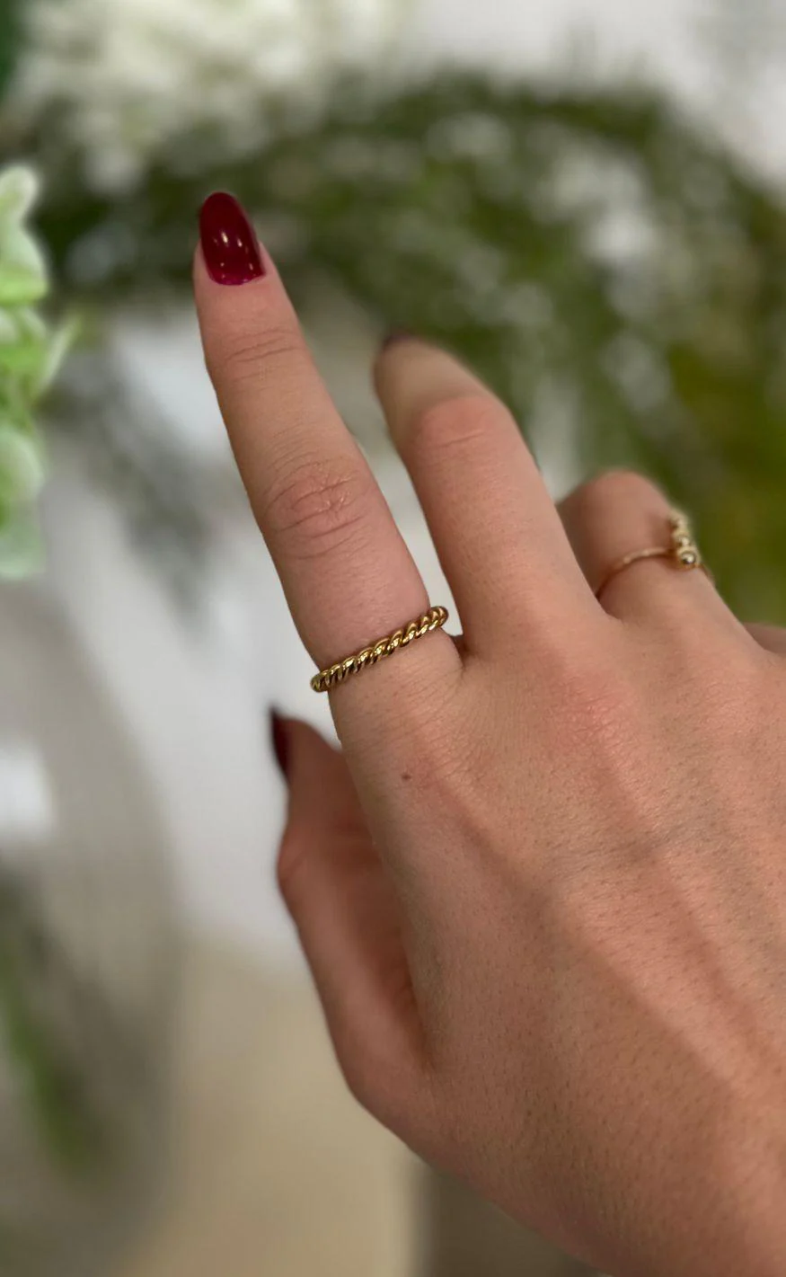 Smykkeli Copenhagen Ring - Snake - Gold Colour - Image 4