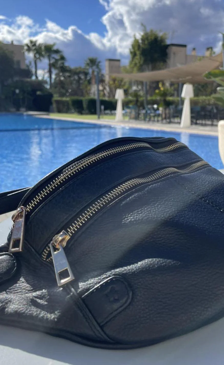 Tim & Simonsen Taske - Astrid Bumbag - Black/Silver - Image 2