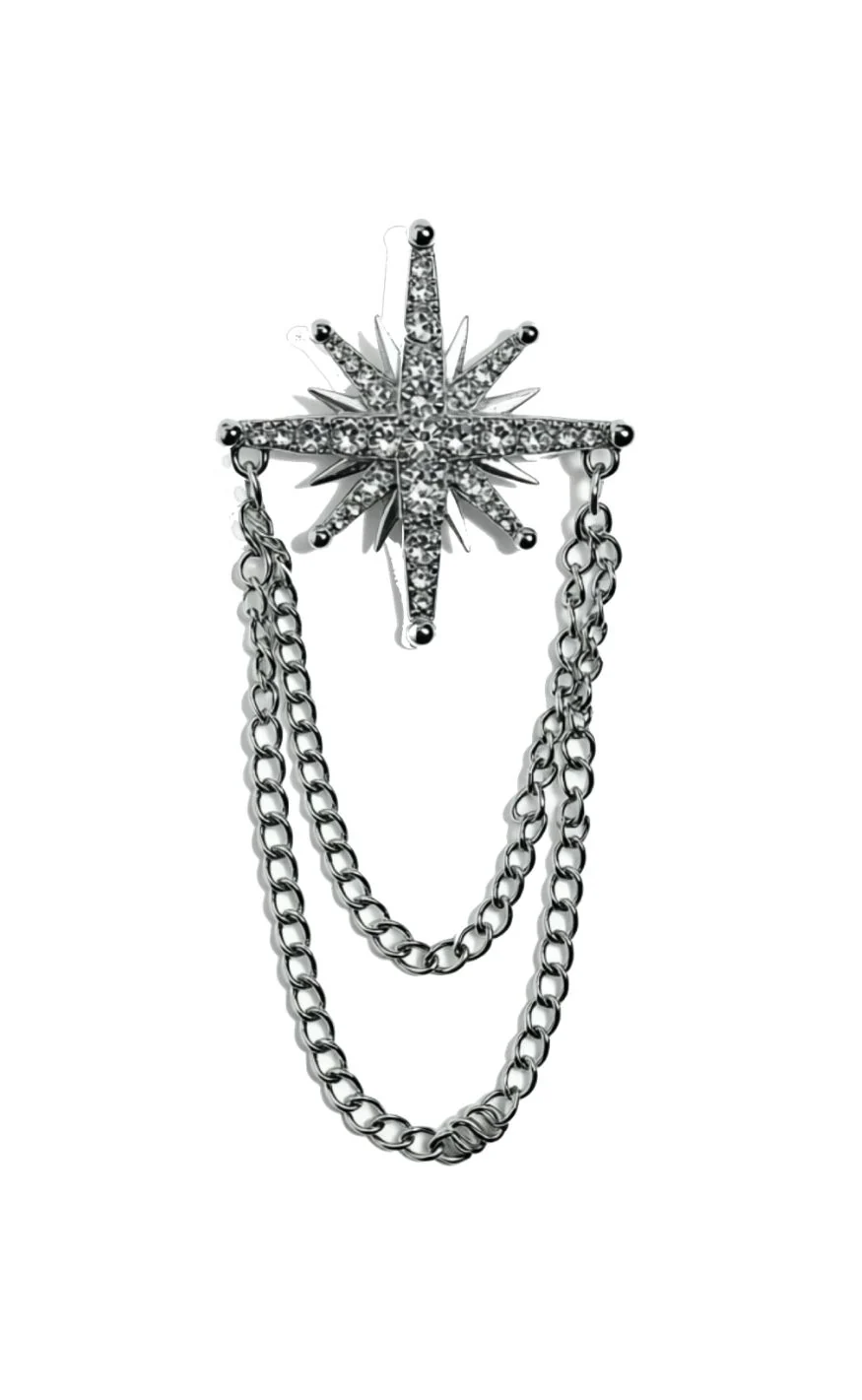 Tim & Simonsen Pin - Bethlehem - Silver Colour