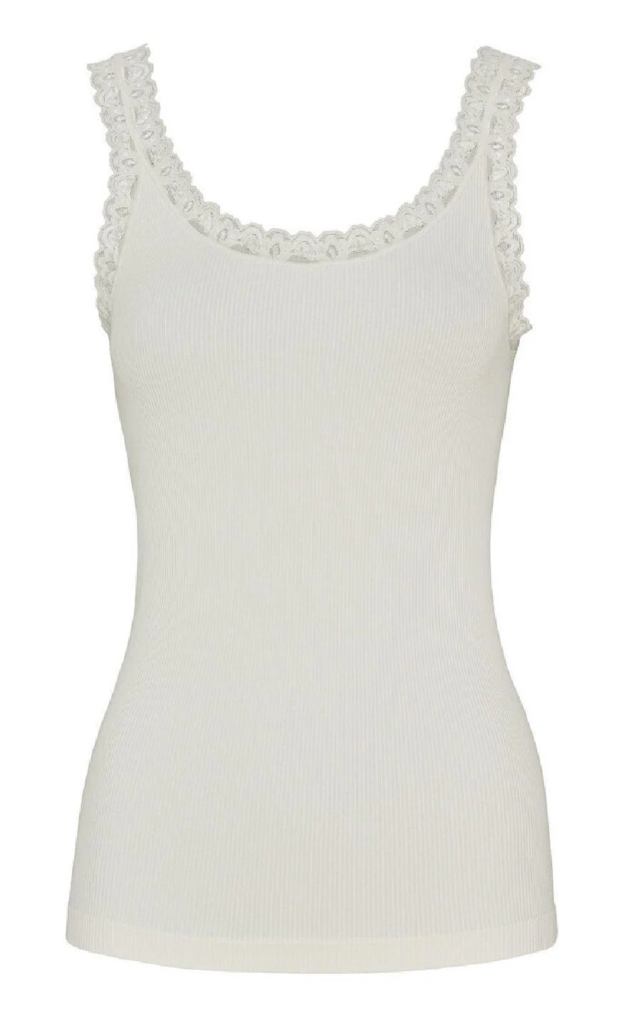 Tim & Simonsen Top - Frida Rib - Ivory